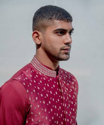 Paragon Rust Men Kurta 6