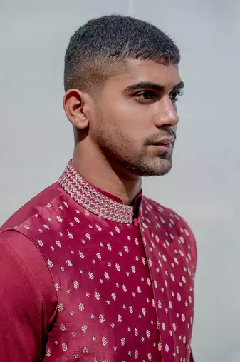 Paragon Rust Men Kurta