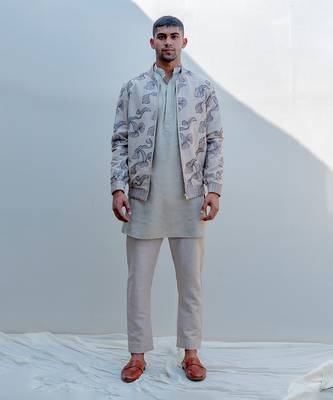 Beige Jacket set 1
