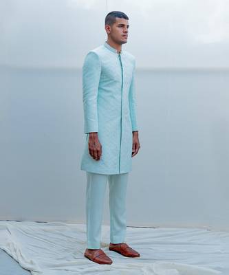 Epitome Mint Green Men Kurta 2