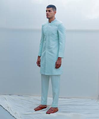 Epitome Mint Green Men Kurta 3