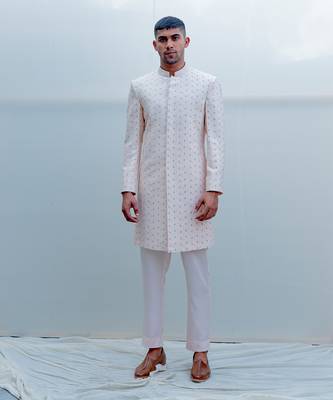 Epitome Peach Men Kurta 1