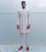 Epitome Peach Men Kurta