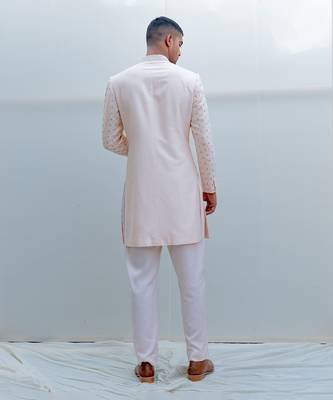 Epitome Peach Men Kurta 4