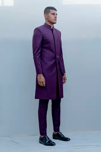 Regal Long Indo Western Jacket Set