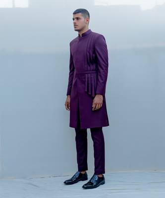 Regal Long Indo Western Jacket Set 3