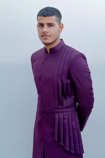 Regal Long Indo Western Jacket Set