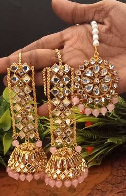 Pink earrings 2