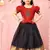New south Red Indian traditional pattu pavadai Jecquard Lehenga choli for girls dress