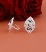 Adjustable Bichhiya Lovely Stylish Toe Ring Alloy Silver Plated Toe Ring