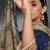 Phenomenal pure muga silk blue batik printed salwar suit