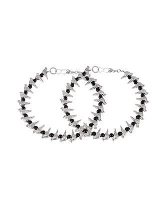 Sparrow Beaded Chain Anklet 3