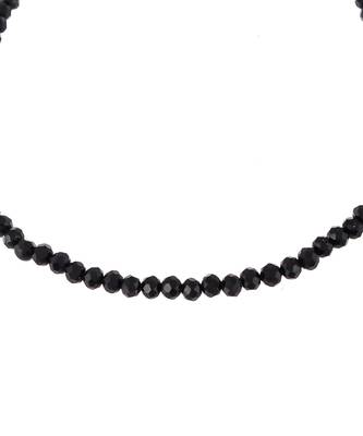 Black Onyx Faceted Beads Anklet 3