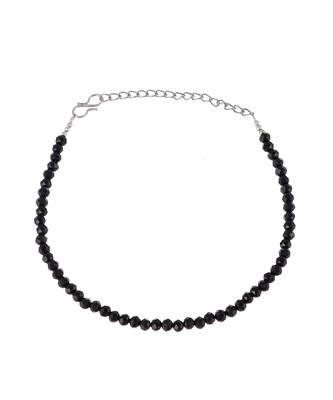 Black Onyx Faceted Beads Anklet 4