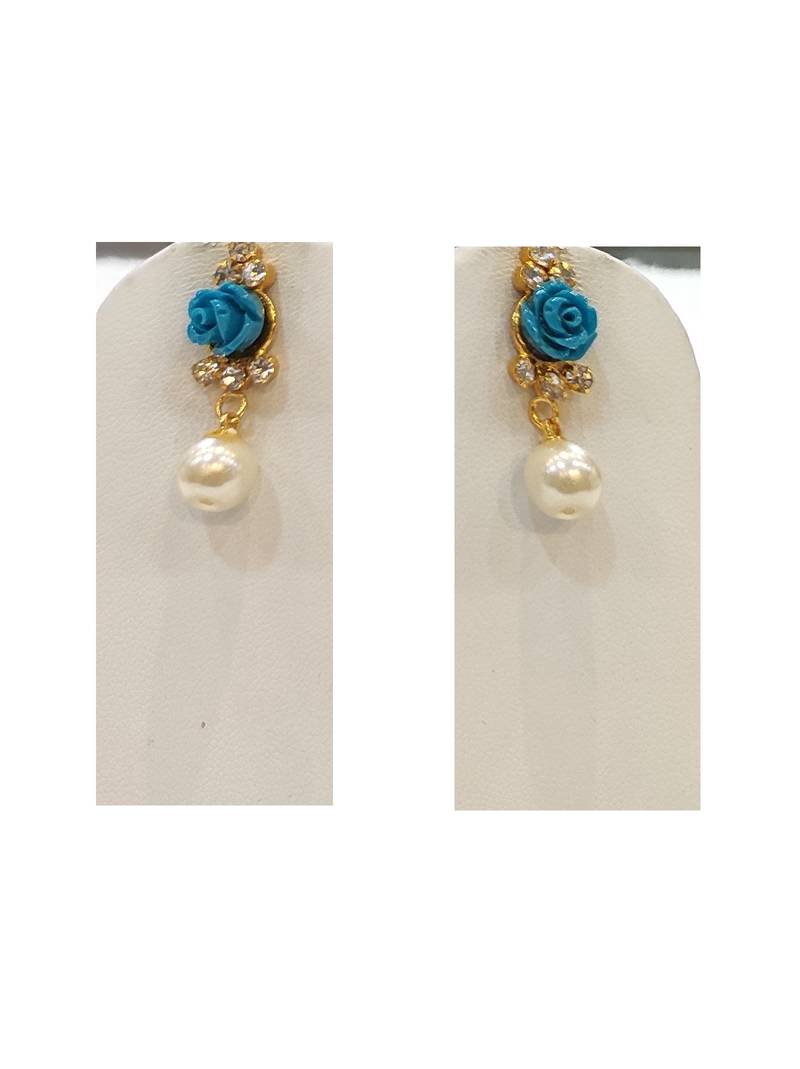 Blue coral necklace-sets