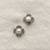 White pearl earrings