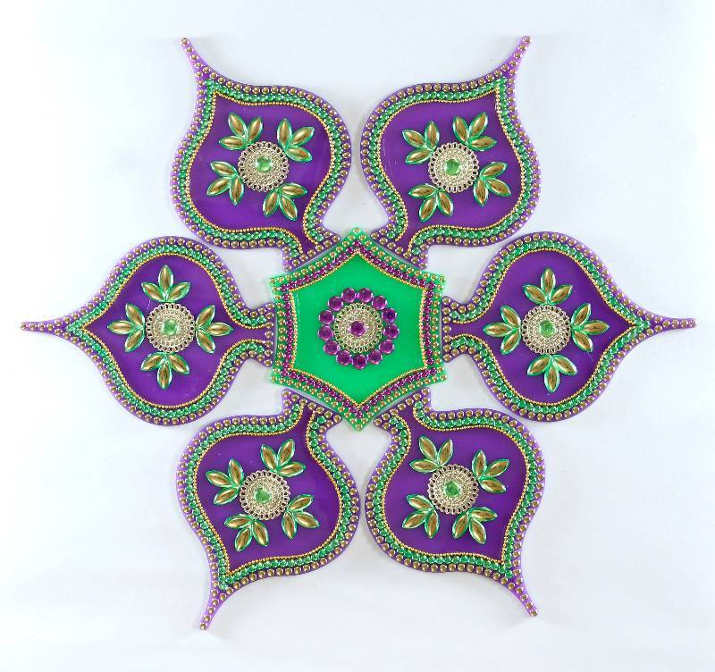 Diwali DECORATIVE ACRYLIC RANGOLI