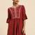 Ethnic Red Kurti For Traditional Looks