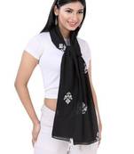 Embroidery scarves With Fringes