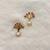 White pearl earrings