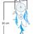 Rooh Dream Catcher  Its a boy  Handmade Hangings for Positivity Can be used as Home Decor Accents, Wall Hangings