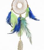 Rooh Dream Catcher  Brass Weave Car Hanging  Handmade Hangings for Positivity Can be used as Home Decor Accents.