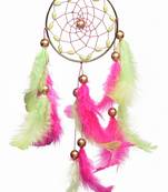 Rooh Dream Catcher  Freesia Pink Car Hanging  Handmade Hangings for Positivity Can be used as Home Decor Accents.