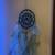 Rooh Dream Catcher Sky Blue Crochet  Handmade Hangings for Positivity Can be used as Home Decor Accents, Wall Hangings