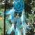 Rooh Dream Catcher Sky Blue Crochet  Handmade Hangings for Positivity Can be used as Home Decor Accents, Wall Hangings
