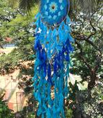 Rooh Dream Catcher  Large Blue Waves Wall Hanging  Handmade Hangings for Positivity Can be used as Home Decor Accents.