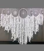 Rooh Dream Catcher  White Moon Cluster Dream Catcher  Handmade Hangings for Positivity .