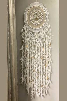 Rooh Dream Catcher  Large Drops of Heaven Wall Hanging  Handmade Hangings for Positivity . 2