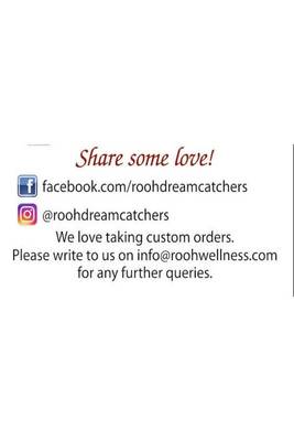Rooh Dream Catcher  Large Drops of Heaven Wall Hanging  Handmade Hangings for Positivity . 4