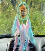 Rooh Dream Catcher  Shreenathji Car Hanging  Handmade Hangings for Positivity Can be used as Home Decor Accents.