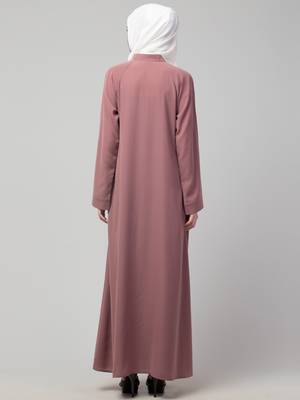 Mauve Summer Abaya for Women 6