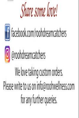 Rooh Dream Catcher  Shiva Moon Car Hanging  Handmade Hangings for Positivity Can be used as Home Decor Accents. 4