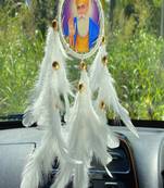 Rooh Dream Catcher  Guru Nanak Car Hanging  Handmade Hangings for Positivity Can be used as Home Decor Accents.