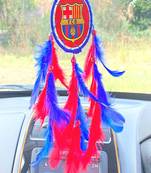 Rooh Dream Catcher  Barcelona Football Club Car Hanging  Handmade Hangings for Positivity .