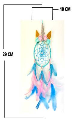 Rooh Dream Catcher Unicorn Love  Handmade Hangings for Positivity Can be used as Home Decor Accents 5