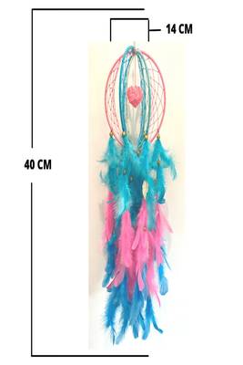 Rooh Dream Catcher  Pastel Love Cot Mobile for Kids  Handmade Hangings for Positivity Can be used as Home Decor Accents, 3