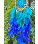 Rooh Dream Catcher Peacock Magic Wreath Dream Catcher Kids bedroom Party gift Handmade hangings Used for Wall Hanging