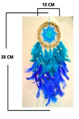 Rooh Dream Catcher Peacock Magic Wreath Dream Catcher Kids bedroom Party gift Handmade hangings Used for Wall Hanging 5