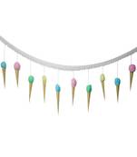 Rooh Dream Catcher Ice Cream Bunting for Kids Cot Handmade Hangings for Positivity Used for Wall Hanging, Balcony