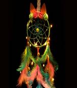 Rooh Dream Catcher Unicorn Love with Pretty Lights  Handmade Hangings for Positivity Used for Wall Hanging, Balcony.
