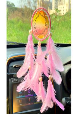 Rooh Dream Catcher  Positive Vibes Only Car Hanging  Handmade Hangings for Positivity .,Meditation Room, Yoga Temple. 1