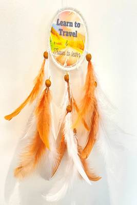 Rooh Dream Catcher  Learn to Travel Car Hanging  Handmade Hangings for Positivity,Meditation Room, Yoga Temple,Windchime 3