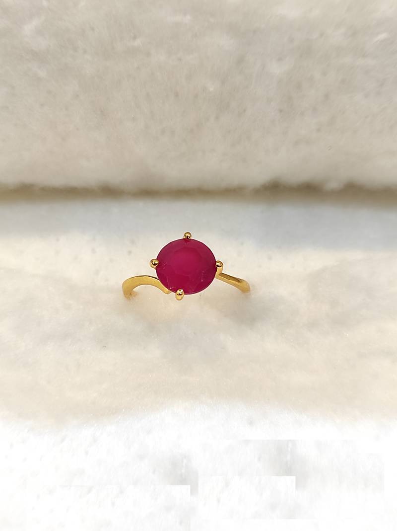 Red diamond rings