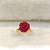 Red coral rings