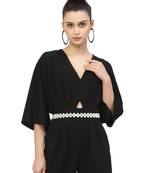 Anekaant Cream Braided Cotton Handmade Belt