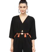 Peach Braided Cotton Handmade Belt